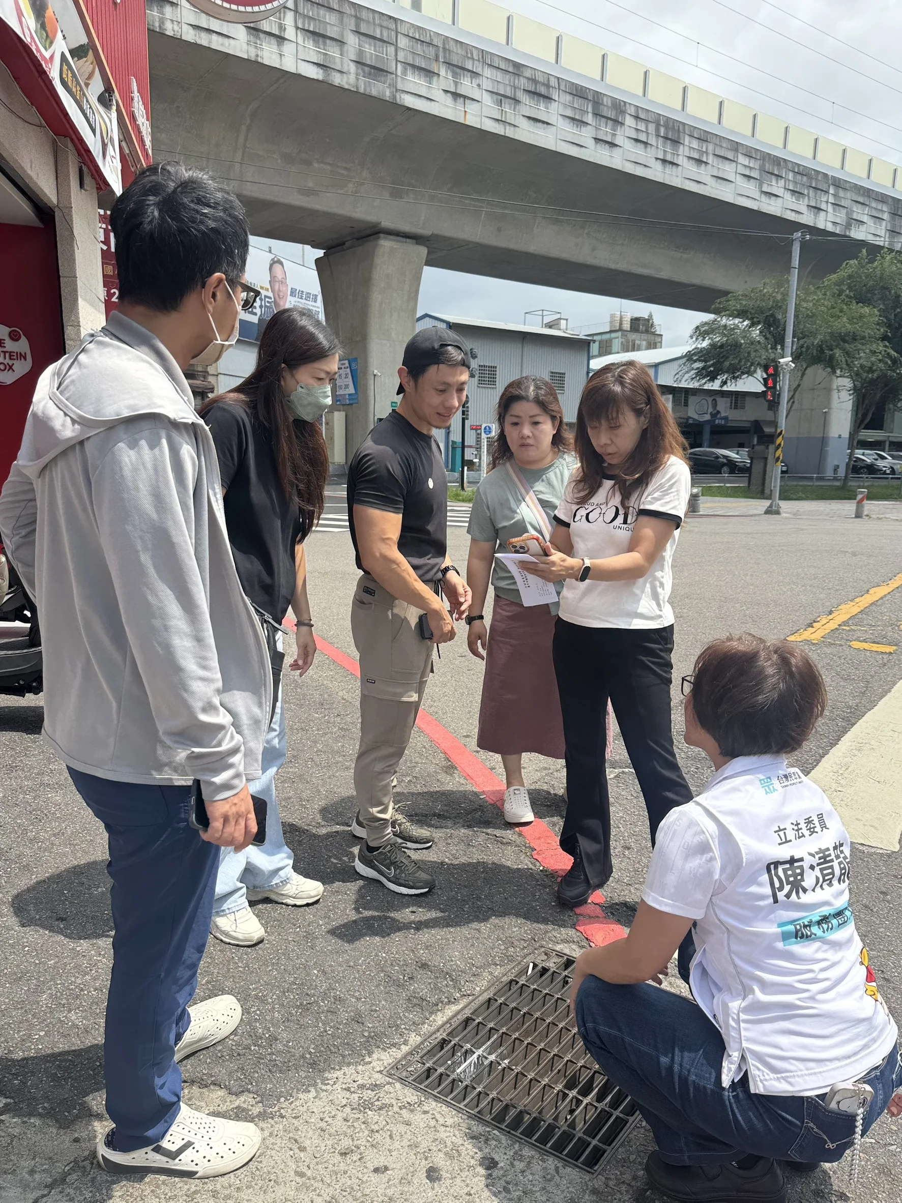 疑排水不良導致豪雨積水