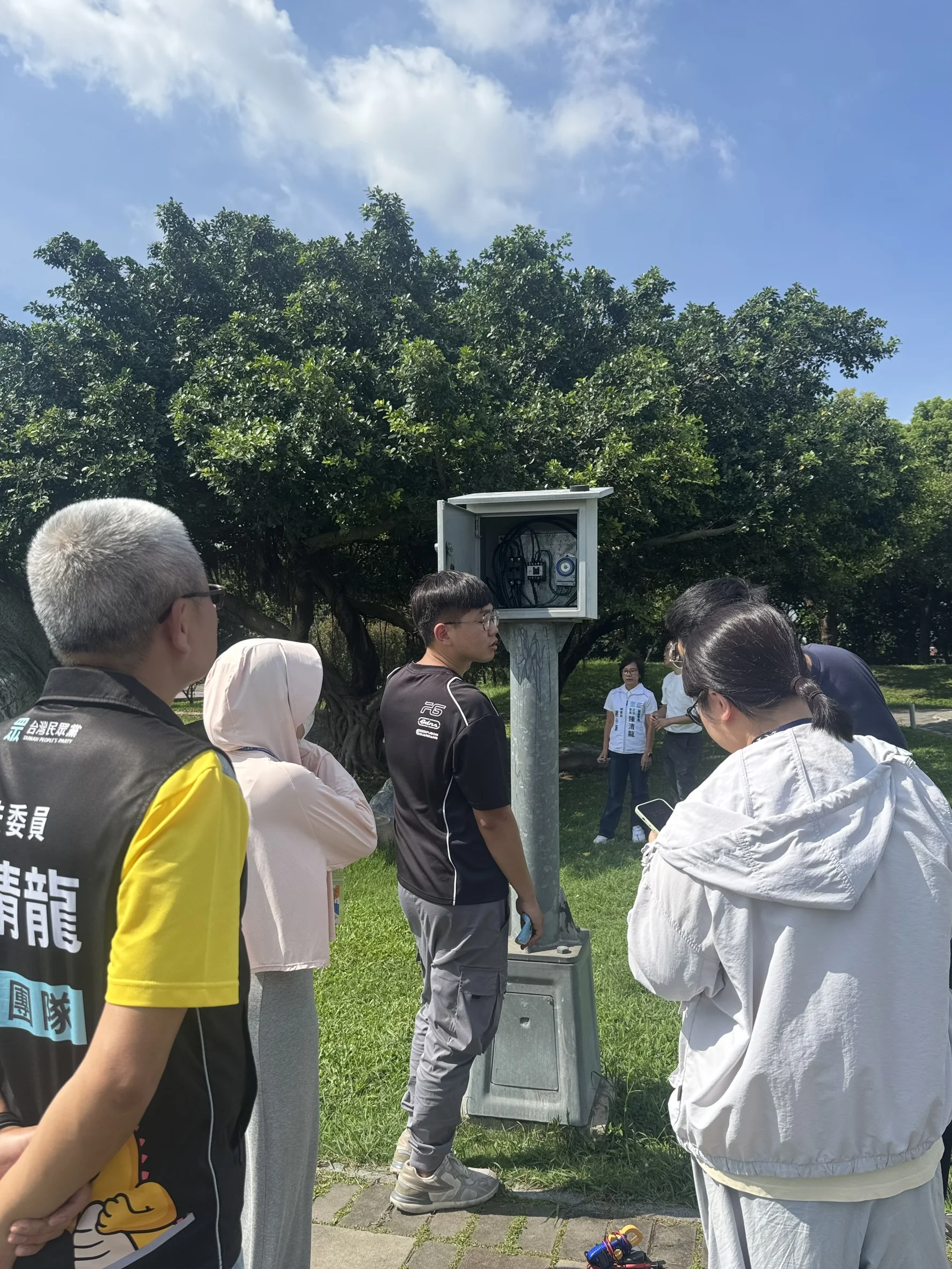 民眾建議后里環保公園停車場增設電車付費充電樁