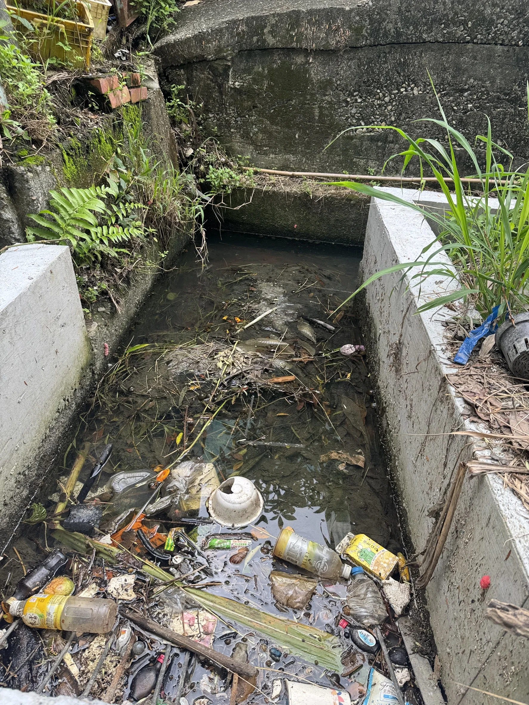 遇雨淹水
