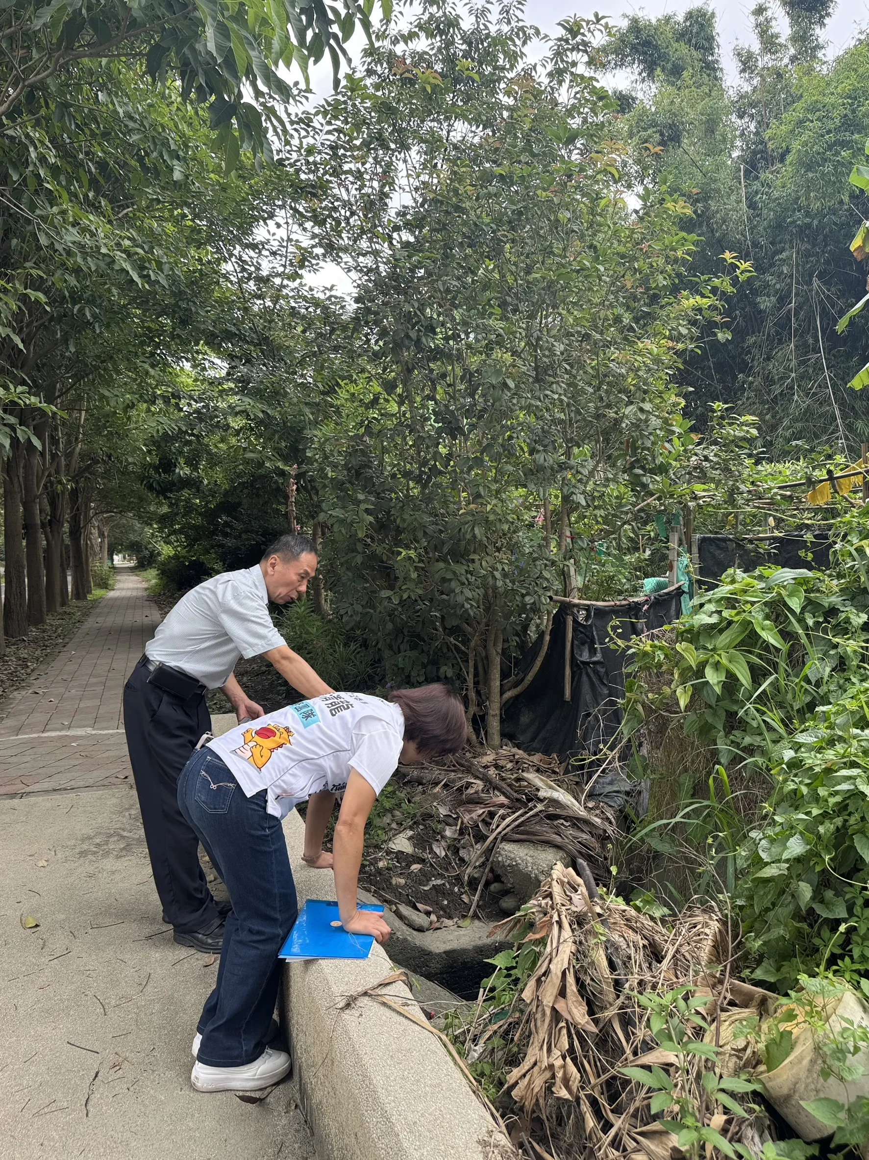 遇雨淹水